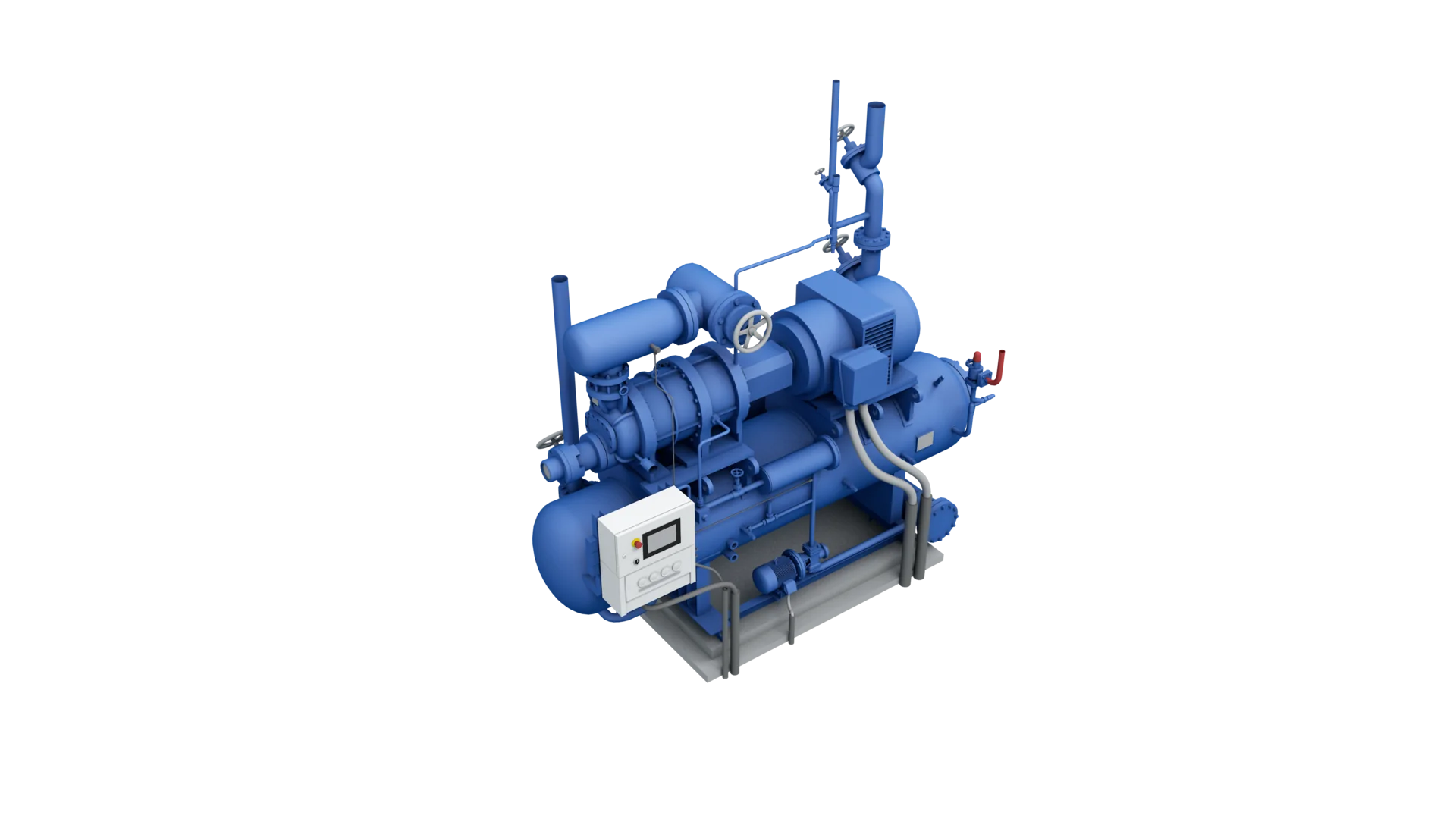 Fluidized freezer refrigeration system