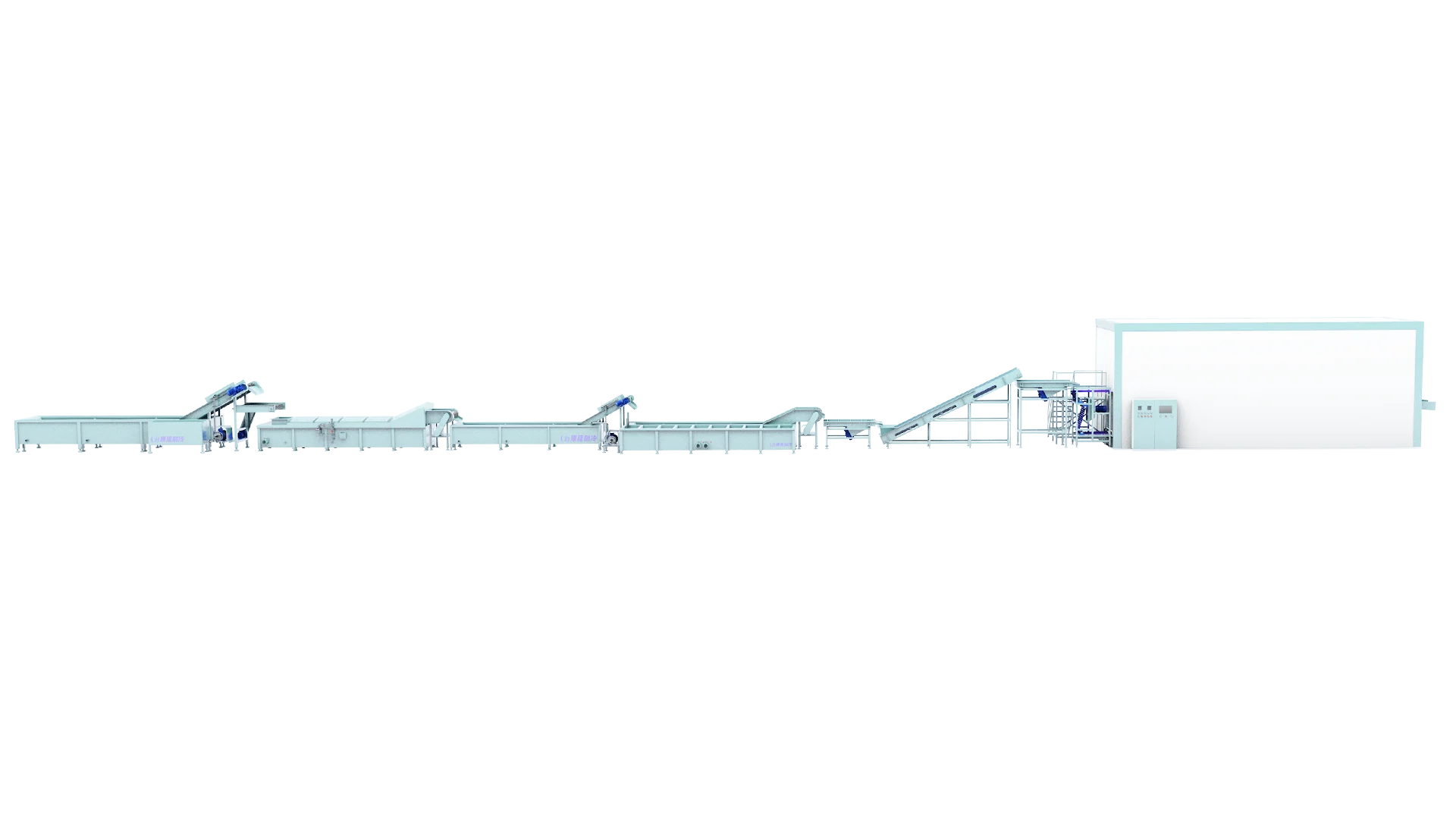 Fruit and Vegetable IQF Line