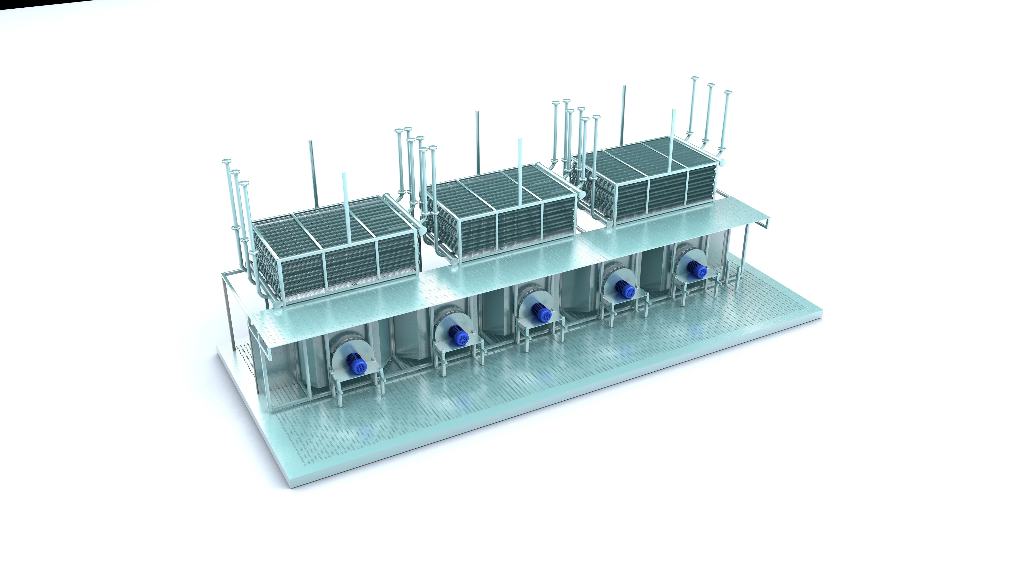 Fluidized Bed IQF Freezer detail