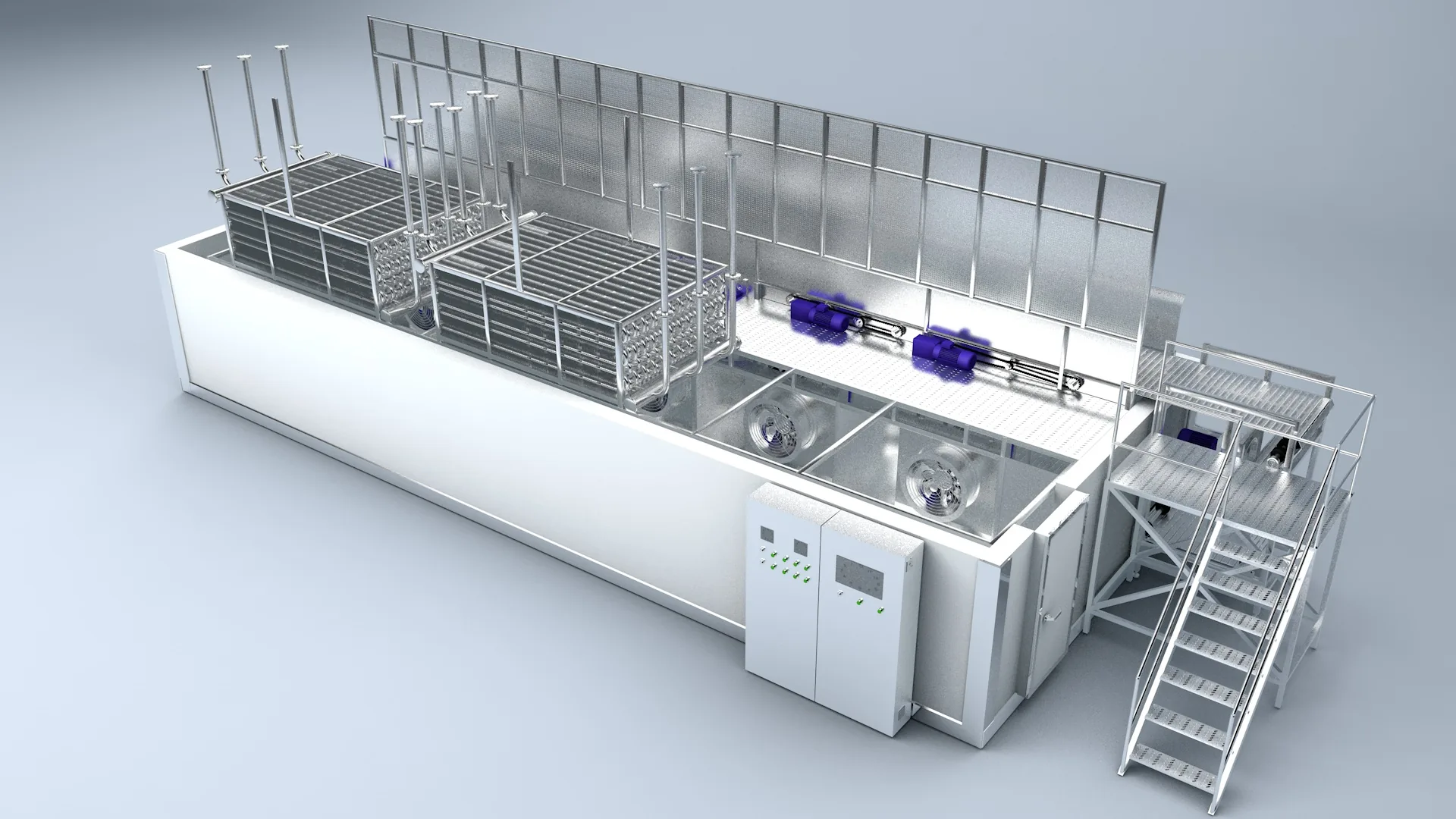 Fluidized Bed IQF Freezer detail