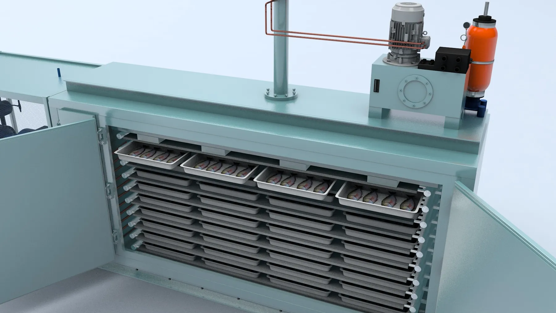 Plate IQF Freezer detail 5