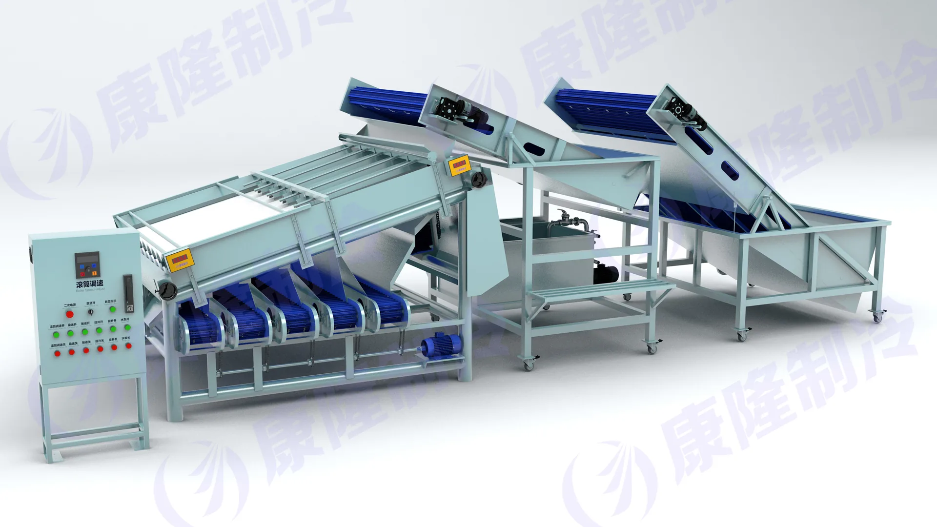 Shrimp Grading Machine detail