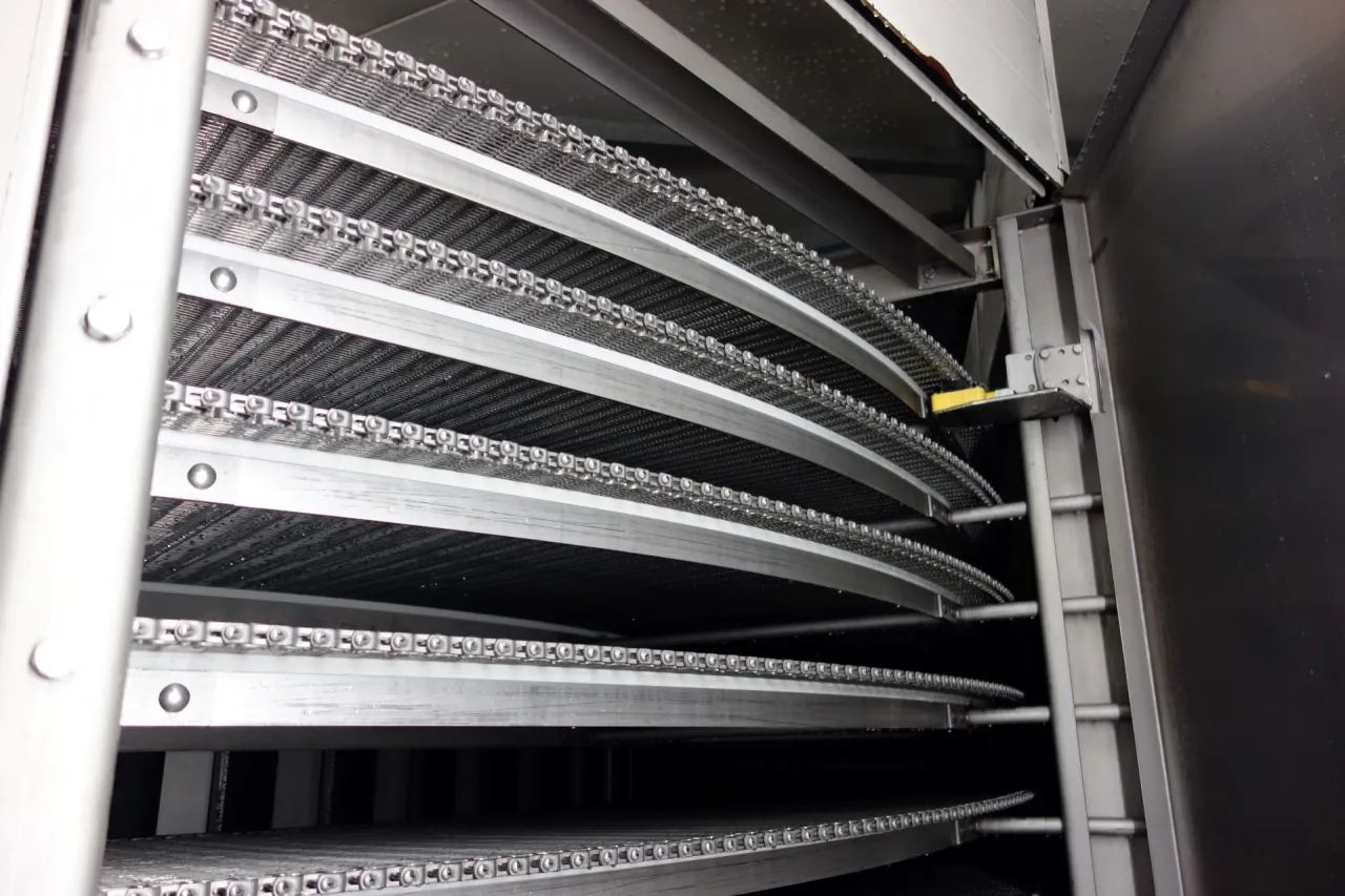 Spiral IQF Freezer detail 1