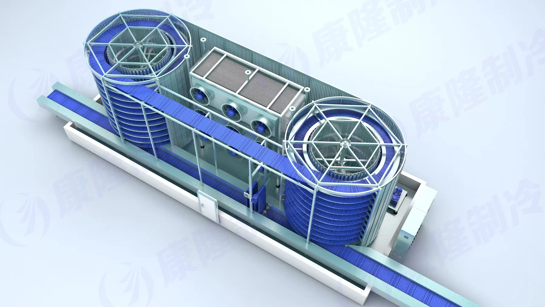 Spiral IQF Freezer detail 2
