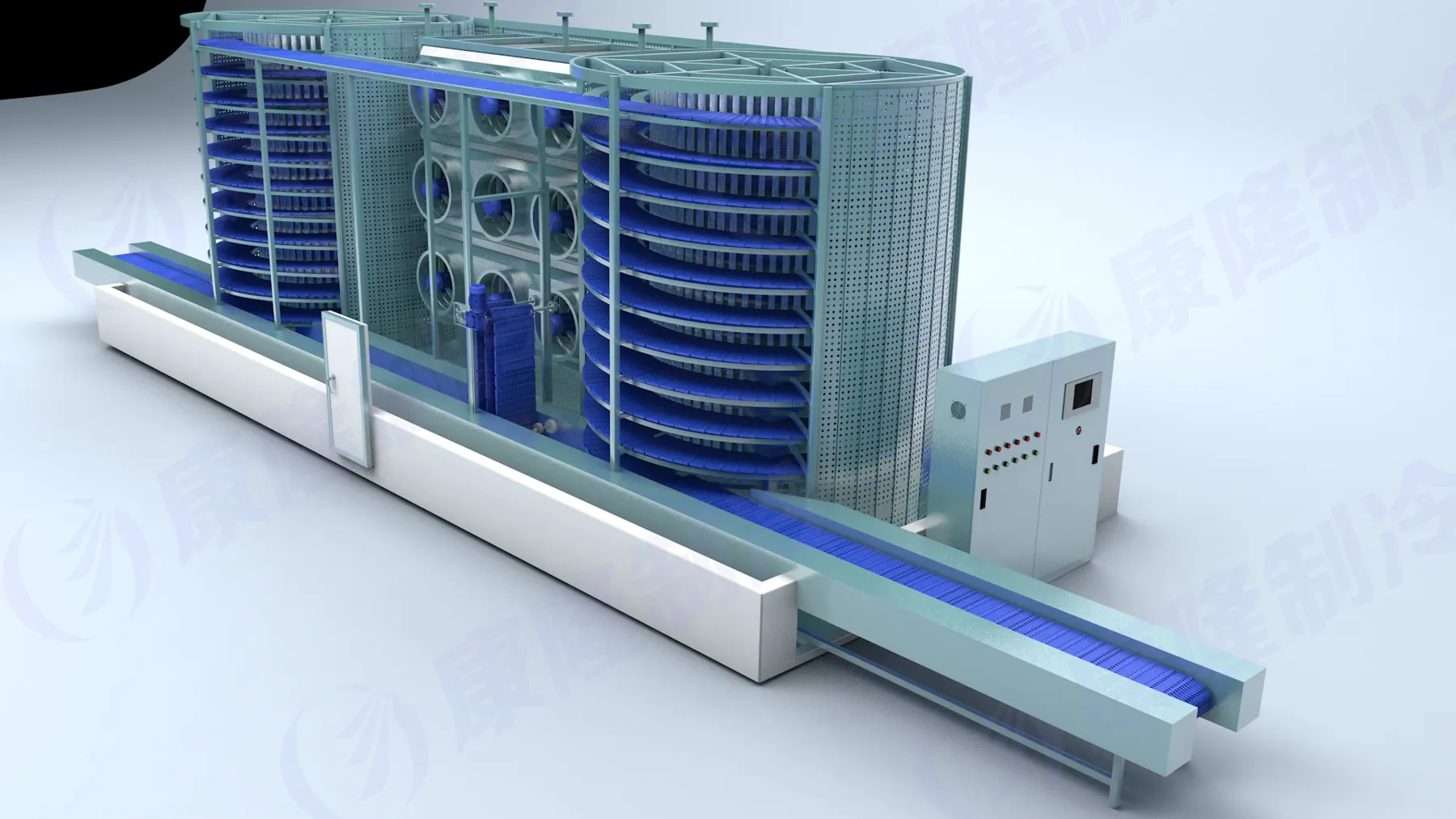 Spiral IQF Freezer detail 4