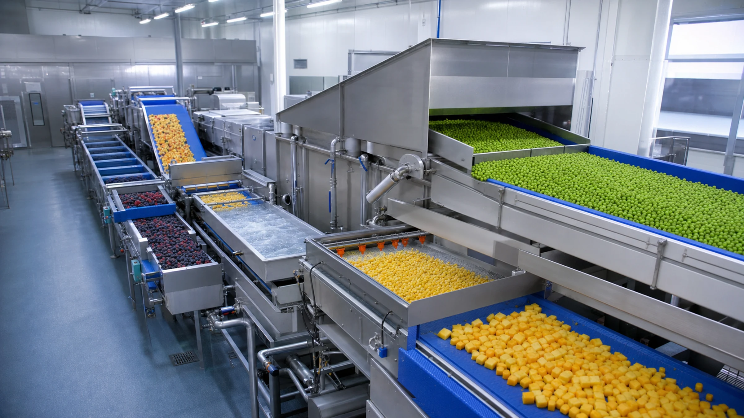 Vegetables & Fruits Freezing Production Line production line
